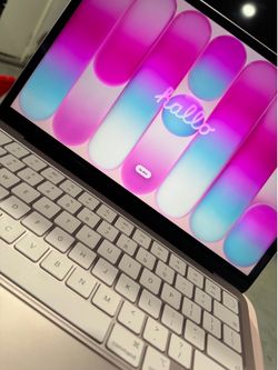 macBook Neo Pink