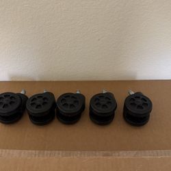 gaming or office chair replacement wheels x5