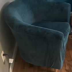 Red Chair With Cover