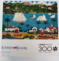 Charles Wysocki Old California 300-Piece Jigsaw Puzzle
