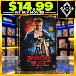 Stranger Things VHS 1983 Netflix Original Series Complete Season 1