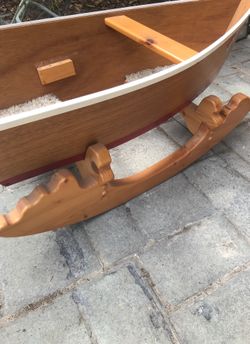 Child rocking boat