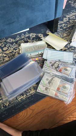 Saving challenge supplies.