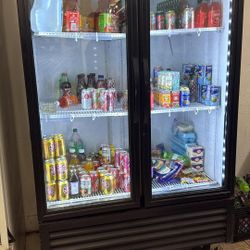 Cooler Double Door