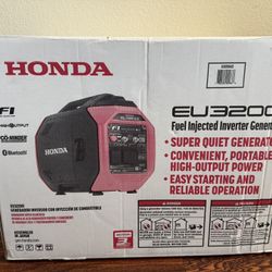 Honda Inverter Generator, 3200 Surge Watts, 2600 Rated Watts, EU3200i
