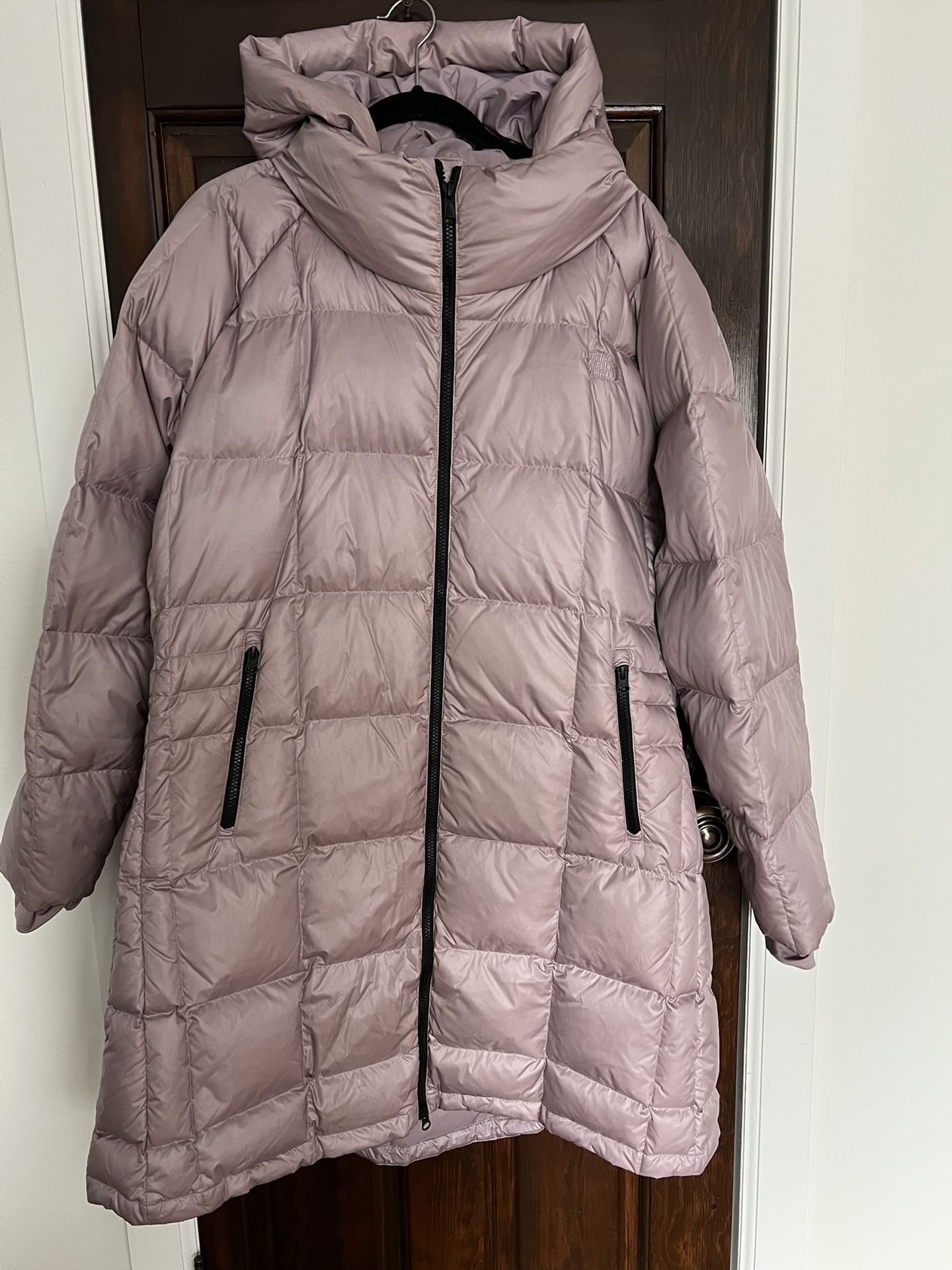 North Face Down Long Jacket Size XXL