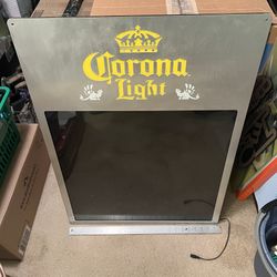 Corona Backlit Menu Board