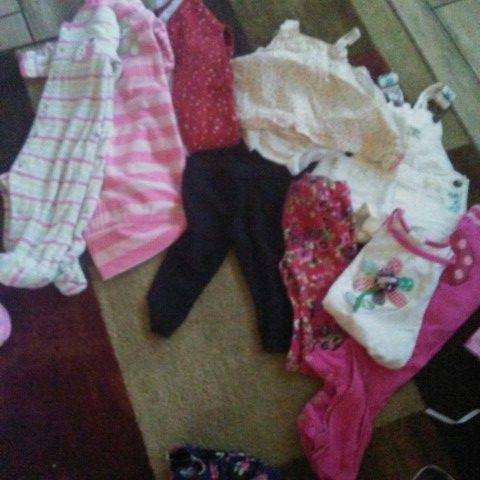 Baby girl 6-9 month clothing lot