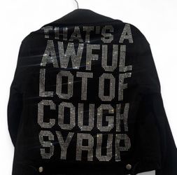 ALOCS RHINESTONE JACKET