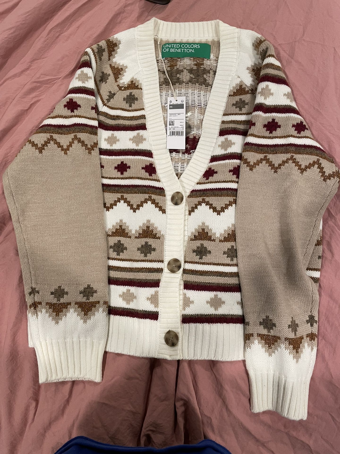 Cardigan sweater, M