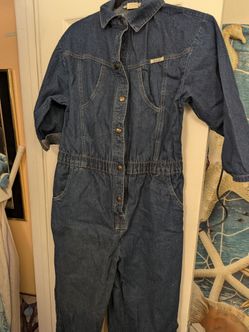 Denim jumpsuit size medium