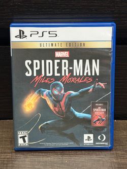 PS5 Marvel Spider-Man Miles Morales Ultimate Edition