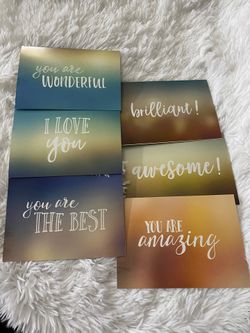 Compliment Greeting Cards 
