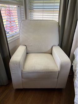 Cream Nursing Rocking Chair