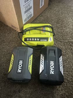 Royobi 40v battery and charger