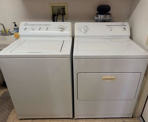 Kenmore washer dryer set