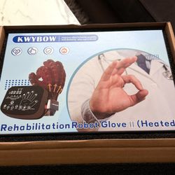 KWYBOW Rehabilitation Robot Glove II (Heated), a device used for hand recovery after stroke or injury. 