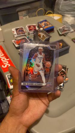 Shai Gilgeous Alexander 2024-25 Panini Prizm No. 113 Silver Prizm