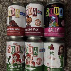 Funko Sodas Common Lot