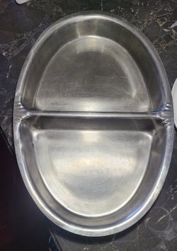 Stainless Steel Tray With Divider NSF