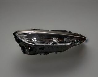 2021 2022 2023 2024 BMW 430i LED RIGHT HEADLIGHT USED OEM SHELL CHROME