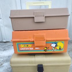 Kids Vintage Tackle Boxes 