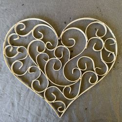 Scrolling Metal Heart
