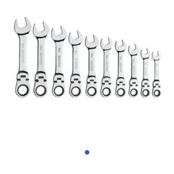 Matco 11 Piece Metric Stubby Flex head Wrench Set