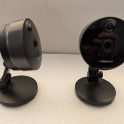 Qty 3 Foscam 1080p Wifi Cameras