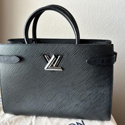Louis Vuitton Twist Tote Hand Bag Purse Authentic