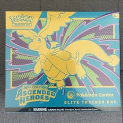 Ascended Heroes Pokemon Center Etb