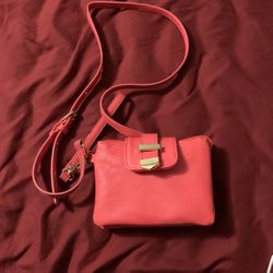 Nice Orange Crossover Bag 