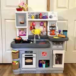 Step 2 play kitchen with toys