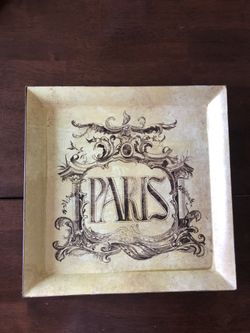 Paris Tray 12x12 In