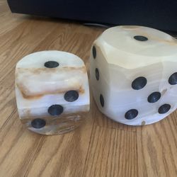 Dice Onyx Paperweight/Decorative 