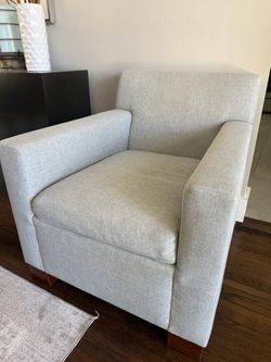 Pair of Upholstered box chairs