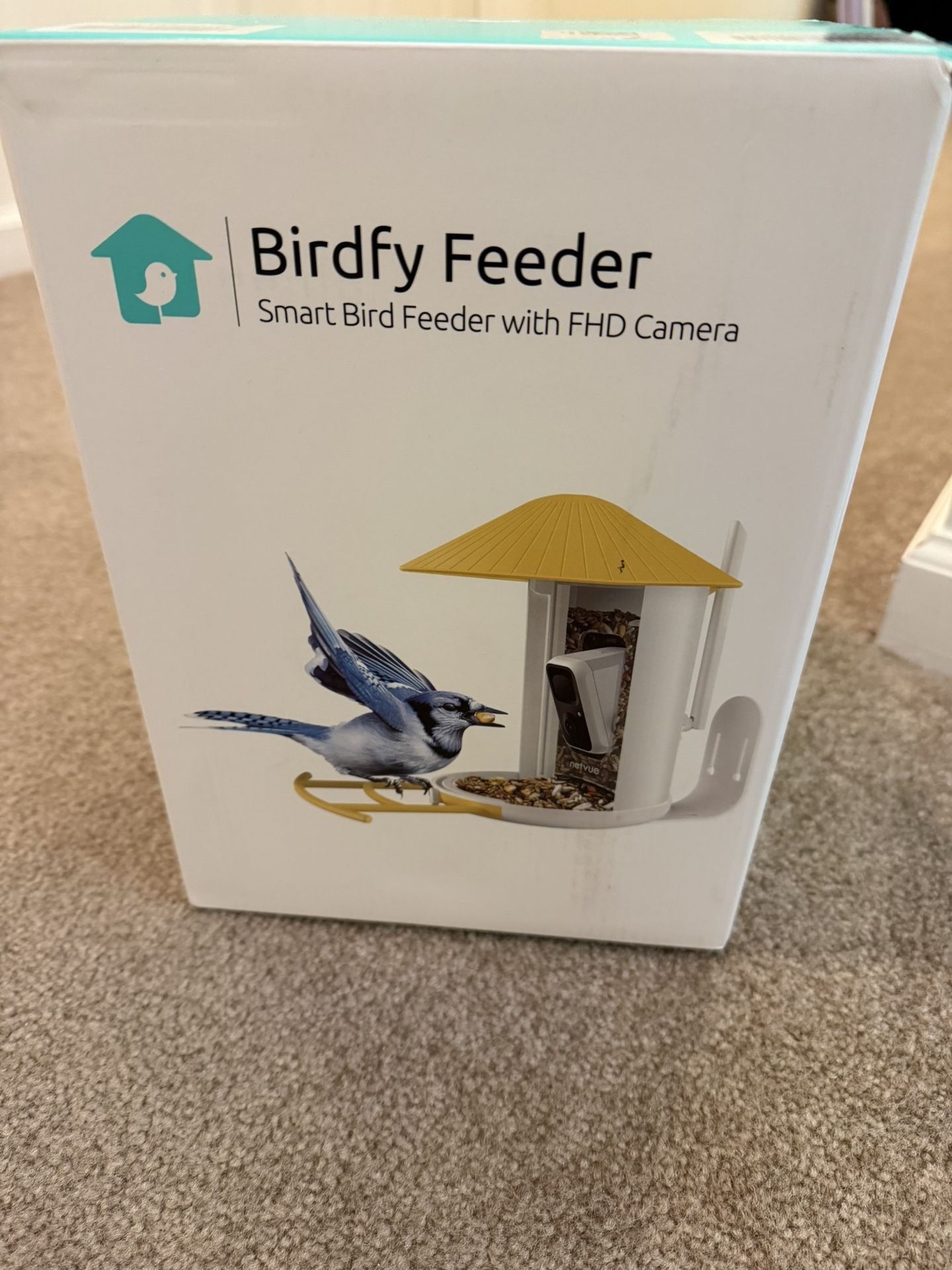 birdfy solar bird feeder with camera