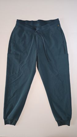 Mandala Equa-Tek Solid Medical Scrub Pants Drawstring Jogger Unisex M (COD0208)