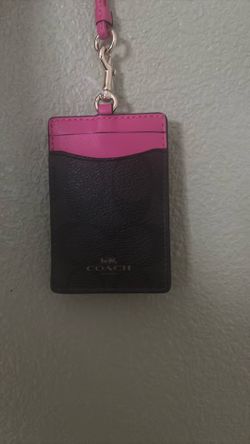 Coach card holder