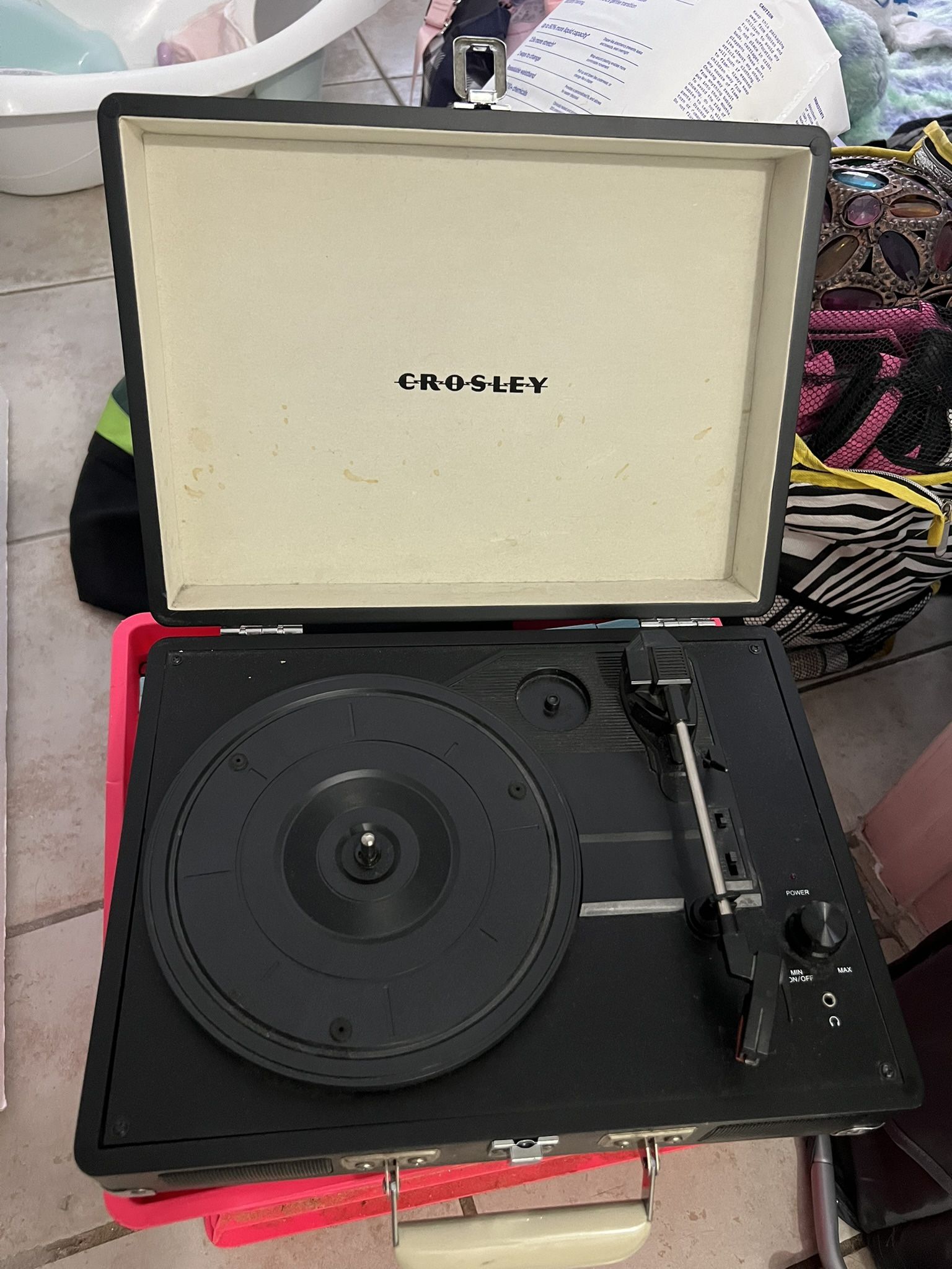 Crossley Record Player