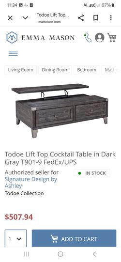 Top cocktail table