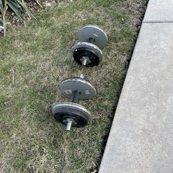 Weights Dumb Bells $60
