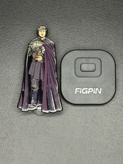 FiGPiN Star Wars Luke Skywalker & Grogu Enamel Pin with Display Base