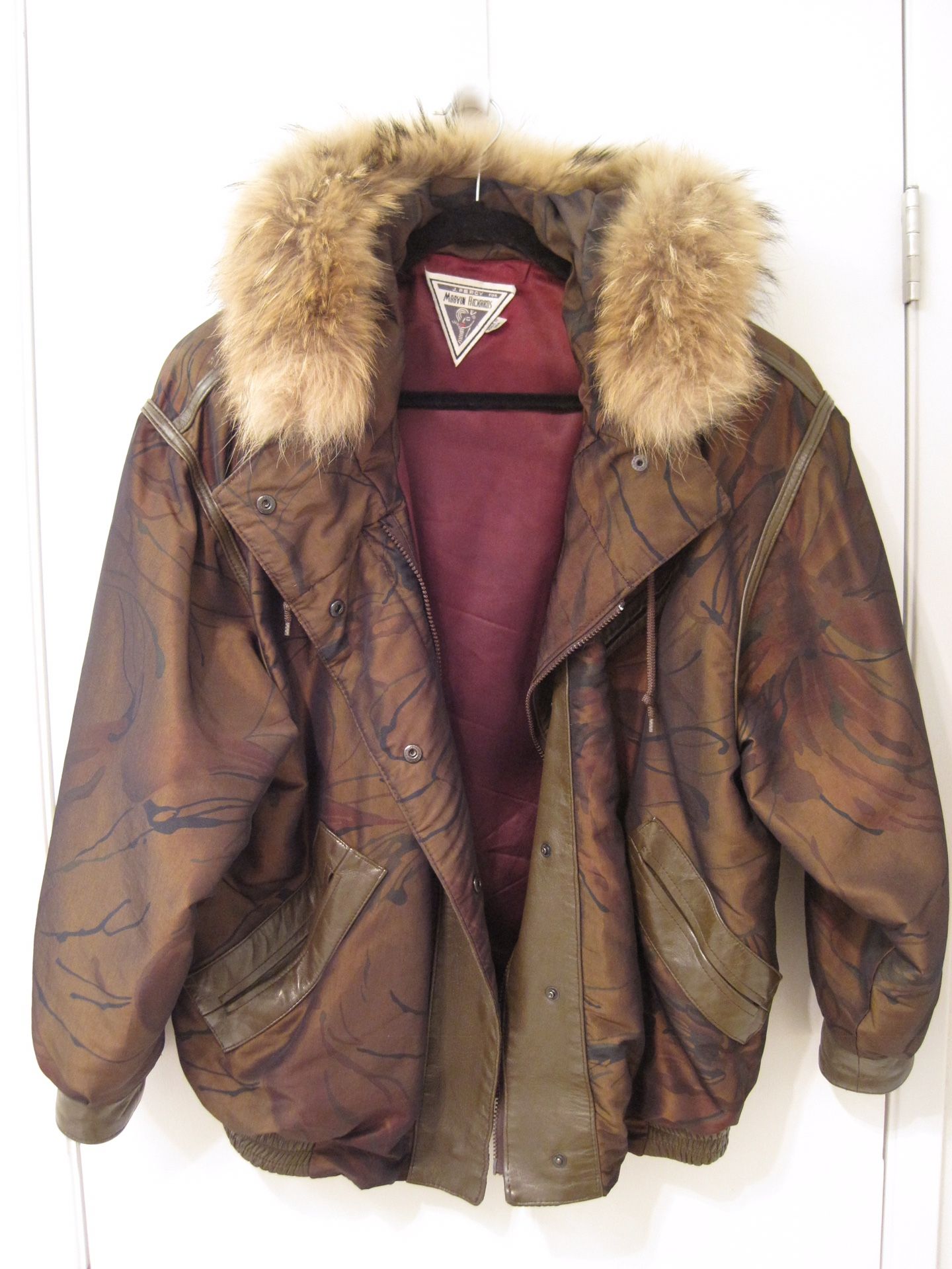 Marvin Richard Parka With Fur Lined Hood