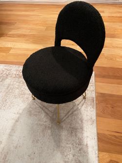 Vanity Chair - Black