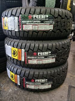 New RBP AT 285 70 17 AND 265 75 16 LT