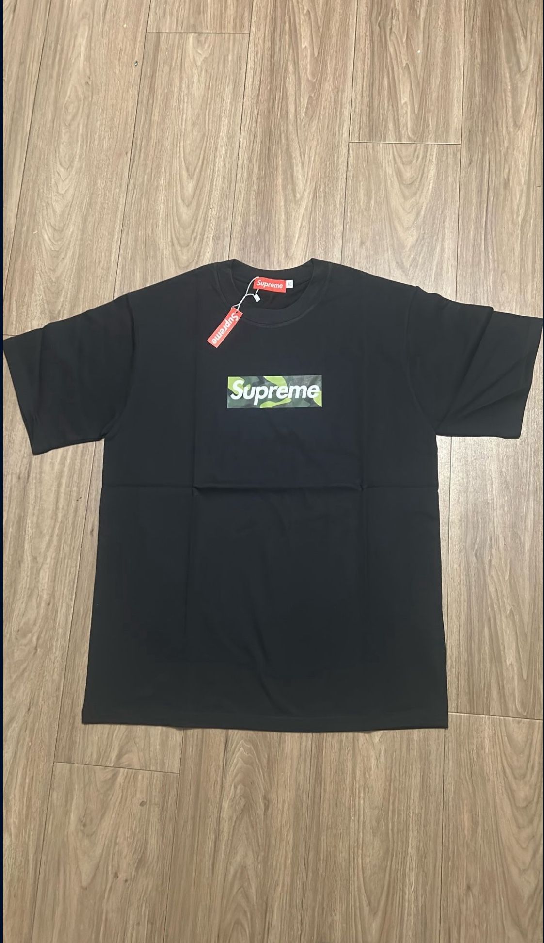 Camo Supreme box logo tee