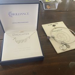 Daughter Necklace And Bracelet 