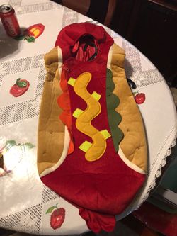 Baby hot dog costume