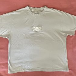 Kith x Advisory Board Crystals ABC Holographic Box Logo T-shirt in grey